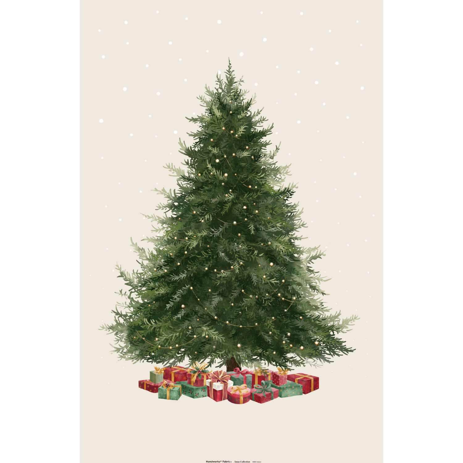 ■XC10755R 2026XmasCollection クリスマスツリーパネル 約108cm 原反13m 約17枚分 (巻)