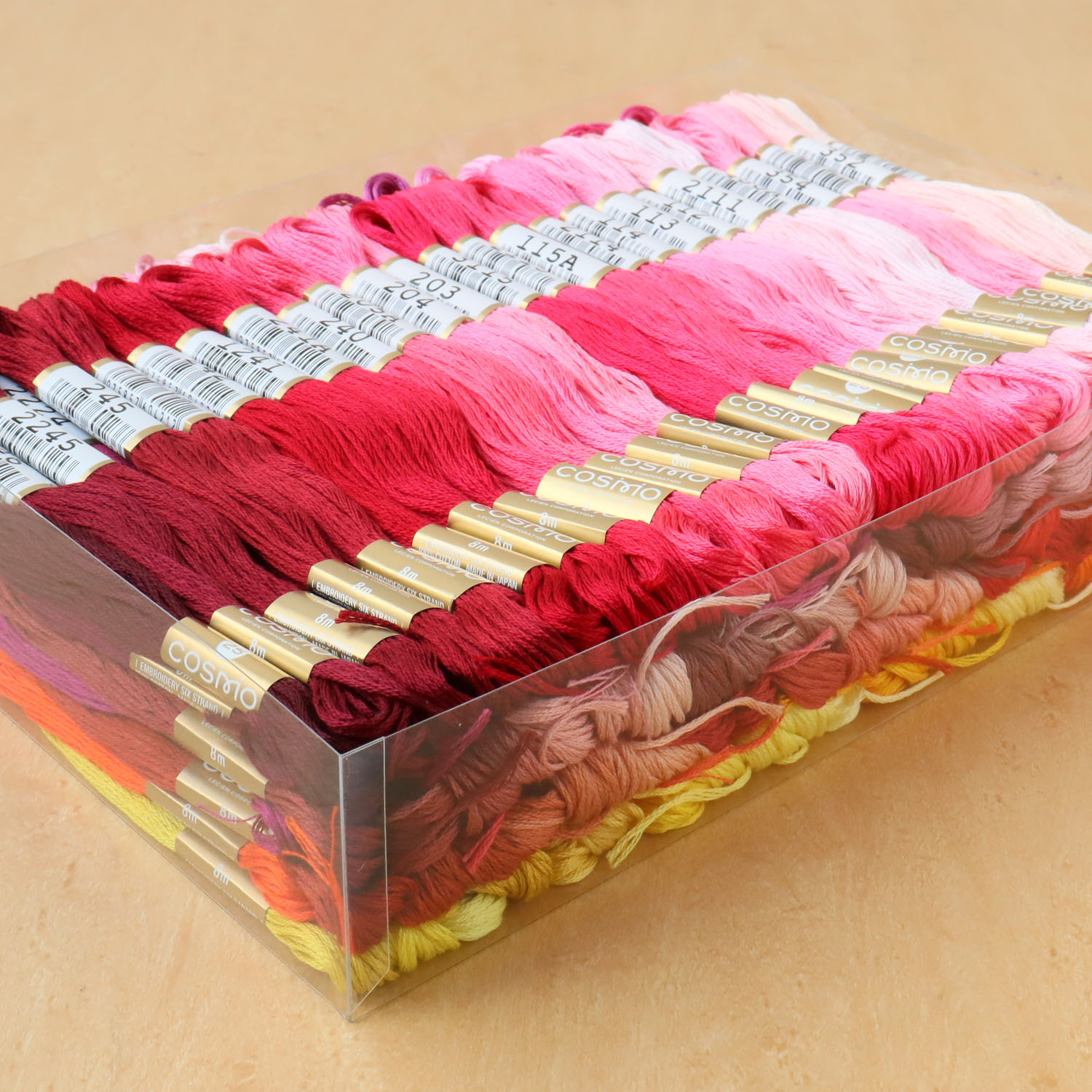 数量限定】CS25-501SET コスモ 刺しゅう糸 #25 全501色セット (セット