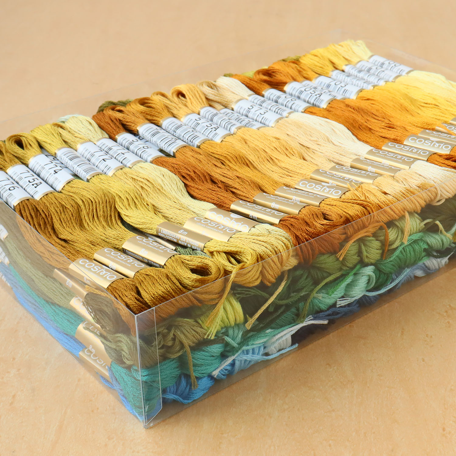 数量限定】CS25-501SET コスモ 刺しゅう糸 #25 全501色セット (セット