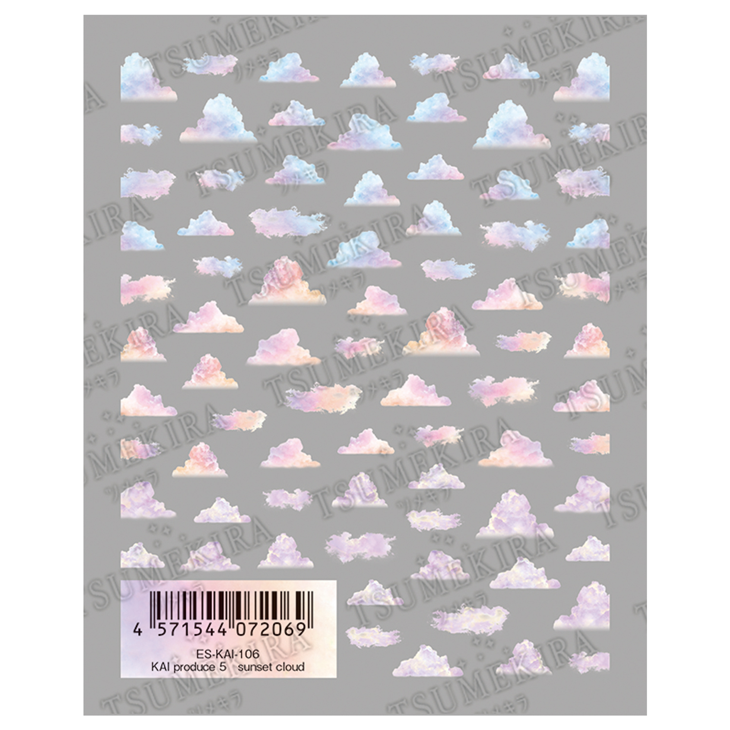 【お取り寄せ・返品不可】ES-KAI-106 【es】 KAI produce 5 pastel cloud (枚)