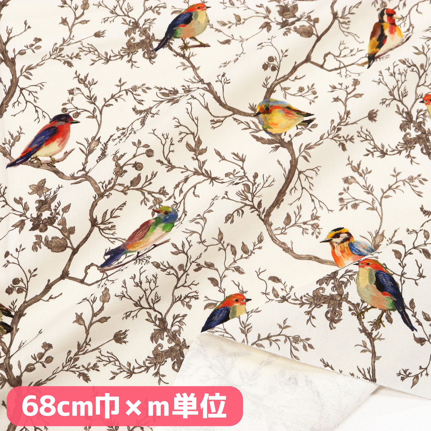 VIL4504H-10 European Premium Print デジタルプリントオックス ハーフワイドサイズ 巾約68cm m単位 (m)