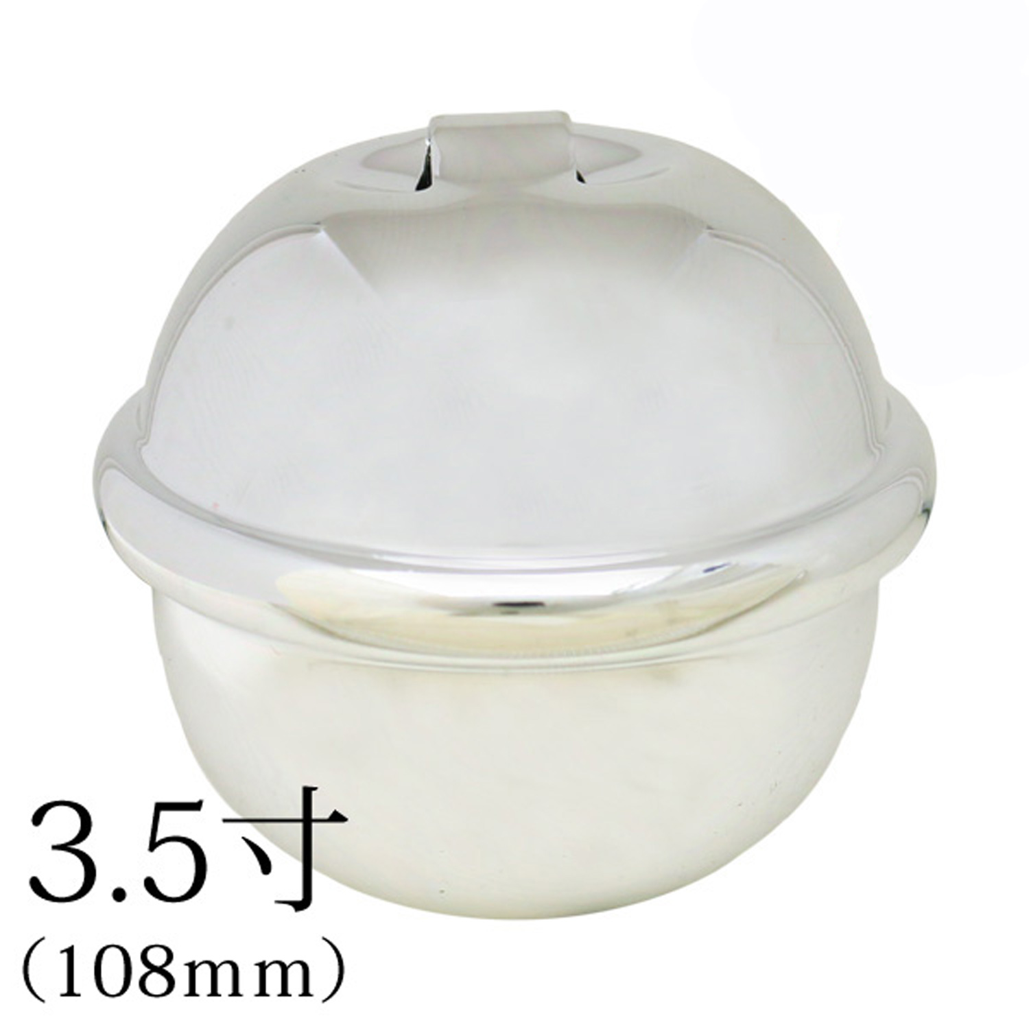 FSZ-105MM-S Japanese Lucky Bell 108mm  Color Silver  (pcs)