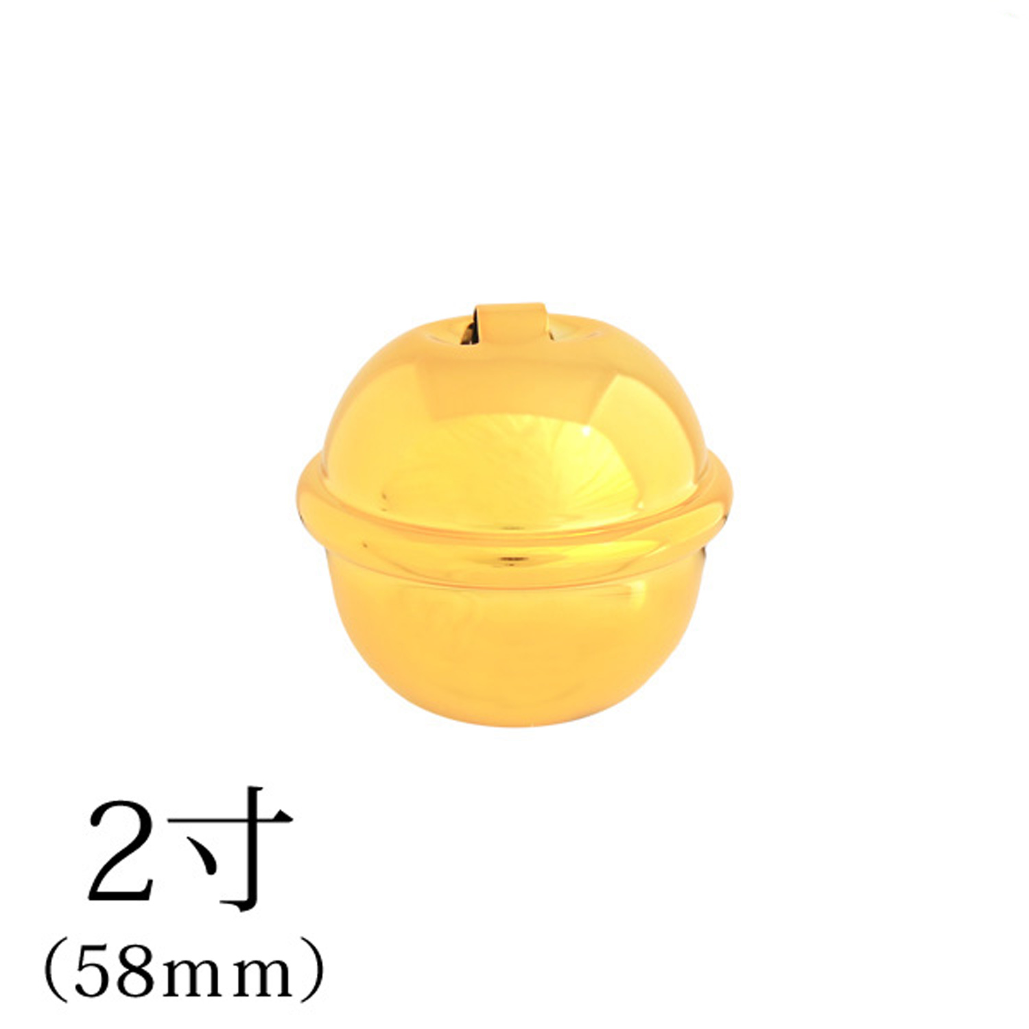FSZ-56MM-G Japanese Lucky Bell 58mm  Color Gold  (pcs)