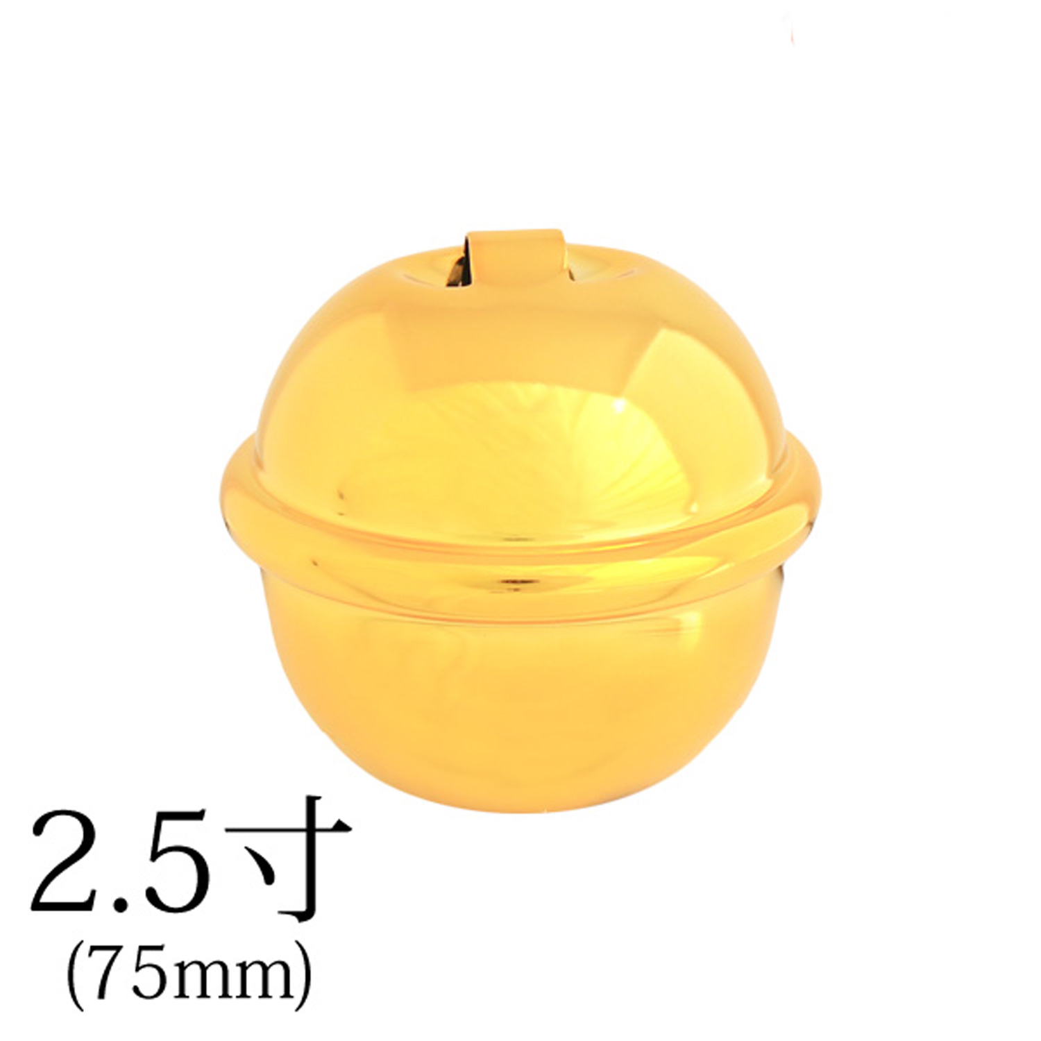 FSZ-75MM-G Japanese Lucky Bell 75mm  Color Gold  (pcs)