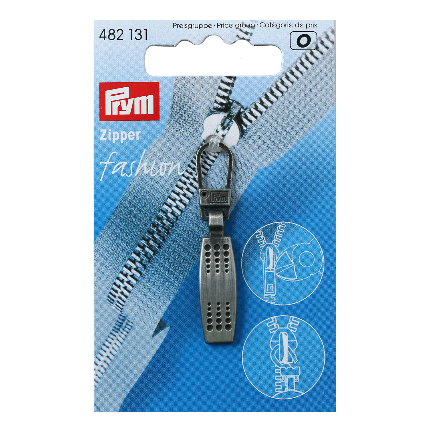 PRM482131 Prym Prym Zipper Pull Matrix (pcs)