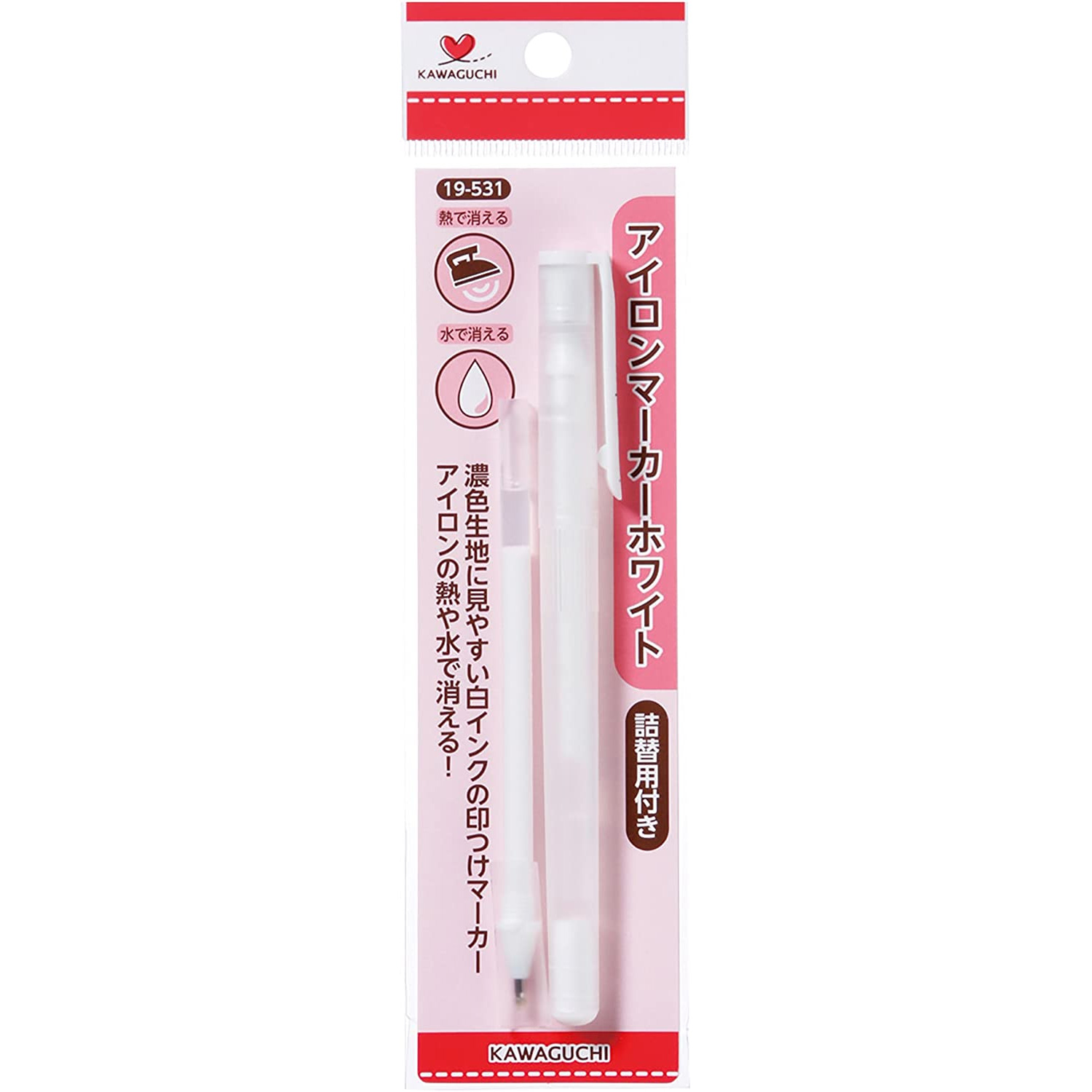 [Ordered upon Demand] TK19531 Ironing Marker White 3pcs (set)