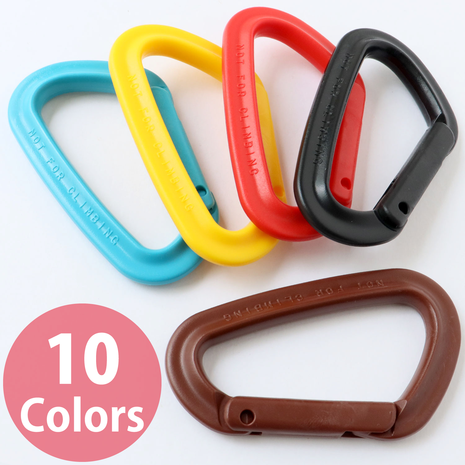 IN75 Colorful Plastic Carabiner 1pcs (pcs)