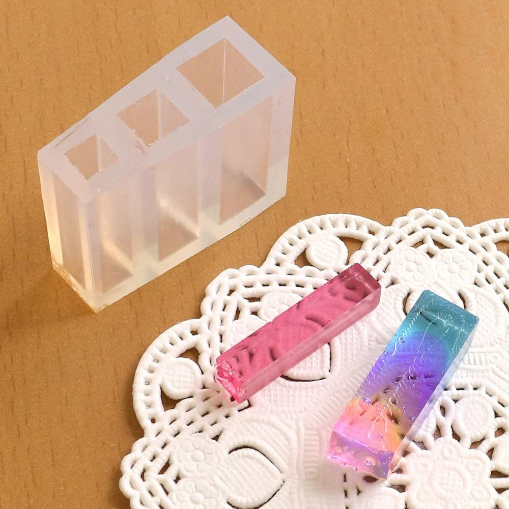 KAM-REJ-515 Resin Crafting Soft Flexible Mold Square Pillar (pcs)