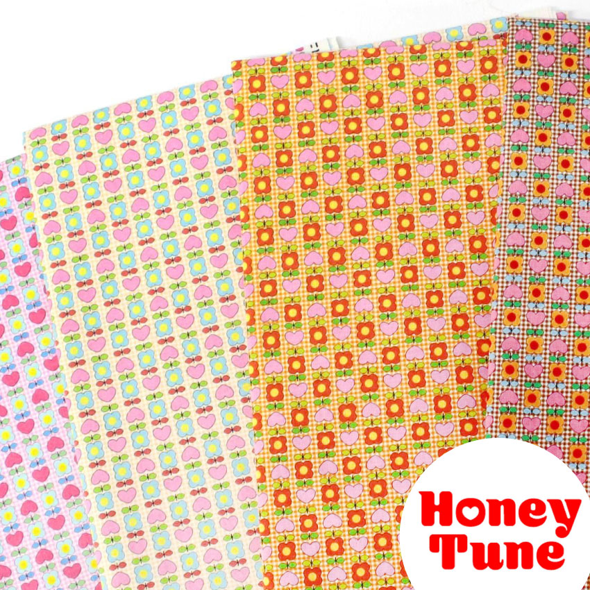 CHU058-3 Honey Tune ハニーチューン プチハニー ぷちハートフラワー 1m単位 (m)