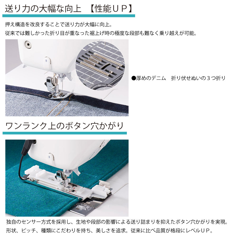 ミシン本体 新品 HZL-F300JP コンピューターミシン JUKI エクシード HZL-F300JP （愛媛県松山市にあるミシン店）