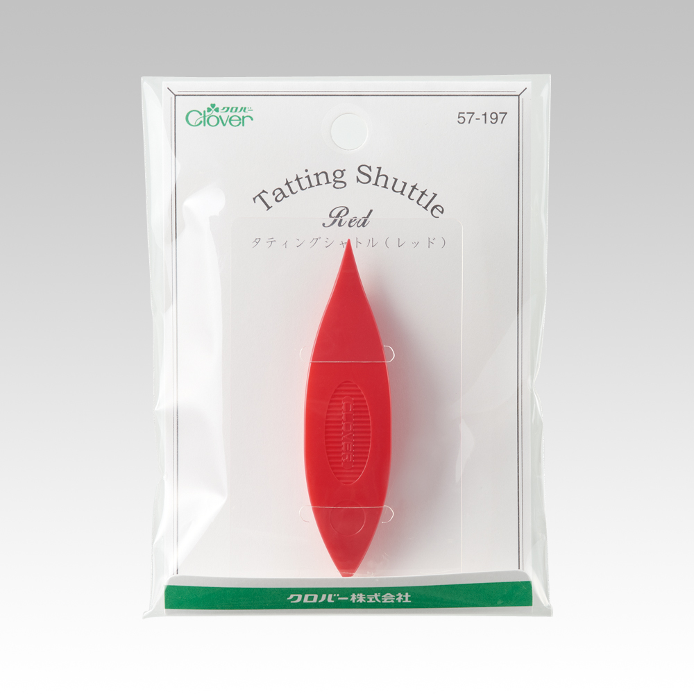 CL57-197 Tatting Shuttle red (pcs)