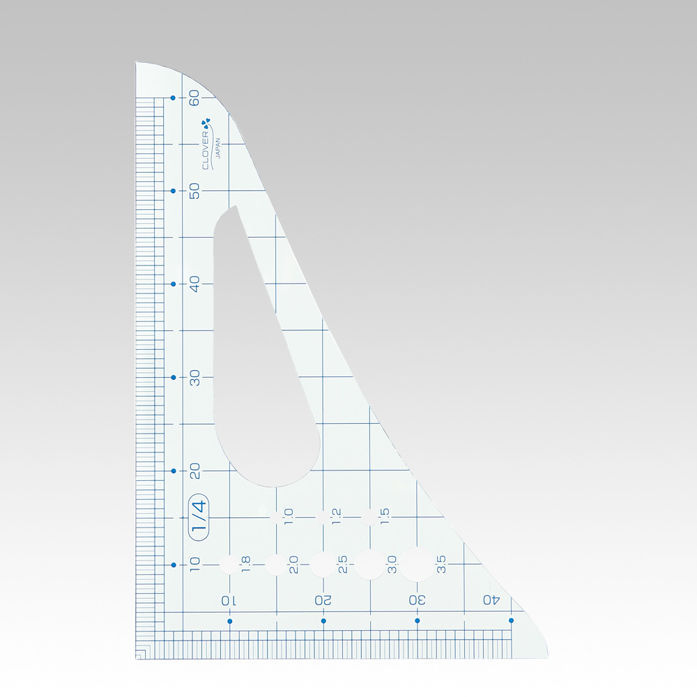 Triangular Ruler 1/4 (pcs)