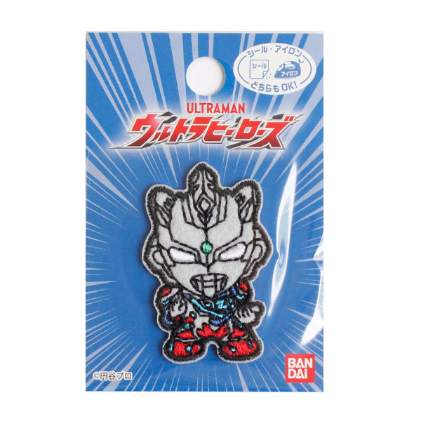 PU3501-PU53 パイオニア ウルトラヒーローズ アイロン・シール両用接着ワッペン ウルトラマンZアルファエッジ    (枚)