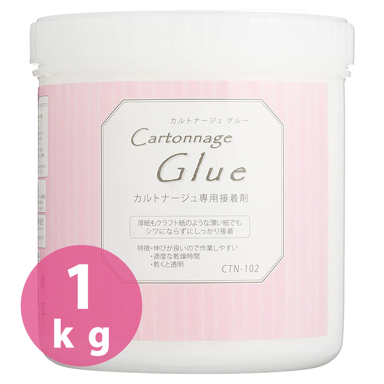 CTN102 Cartonnage Glue 1kg (pcs)