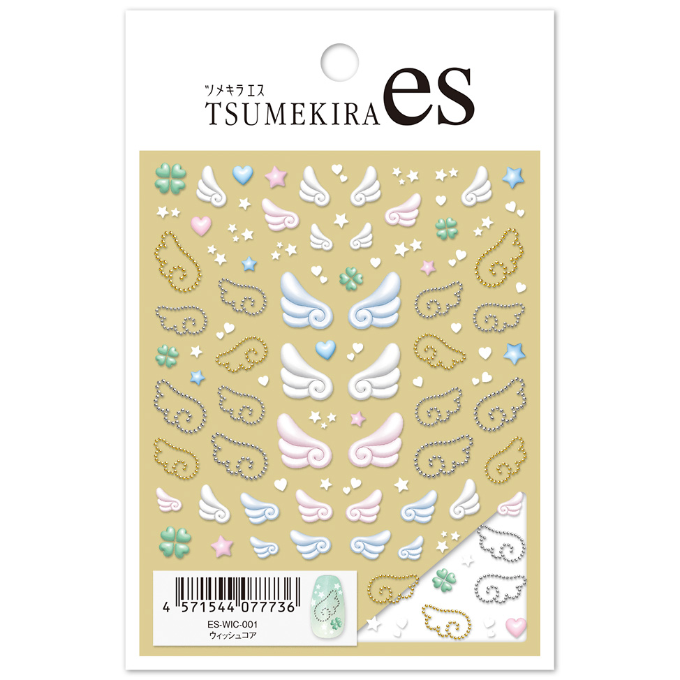 [On order/not returnable]ES-WIC-001 [es] Wishcore Tsumekira Nail Sticker Released in October 2025(sheet)