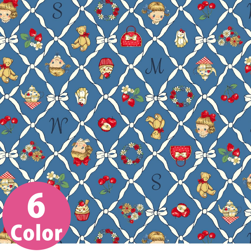 MS7070H-13 Margaret & Sophie 8th edition Ribbon Nostalgia Width 110cm, 1m unit (m)