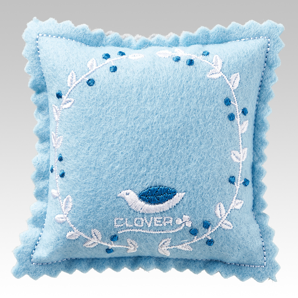 CL23-014 Felt Pincushion Blue (pcs)