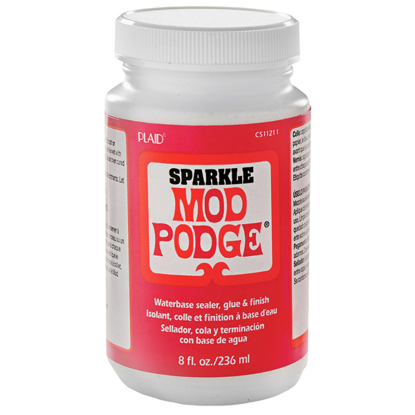 PL11297  Mod Podge SPARKLE-SCINTILLER-DESTELLO 8oz (pcs)