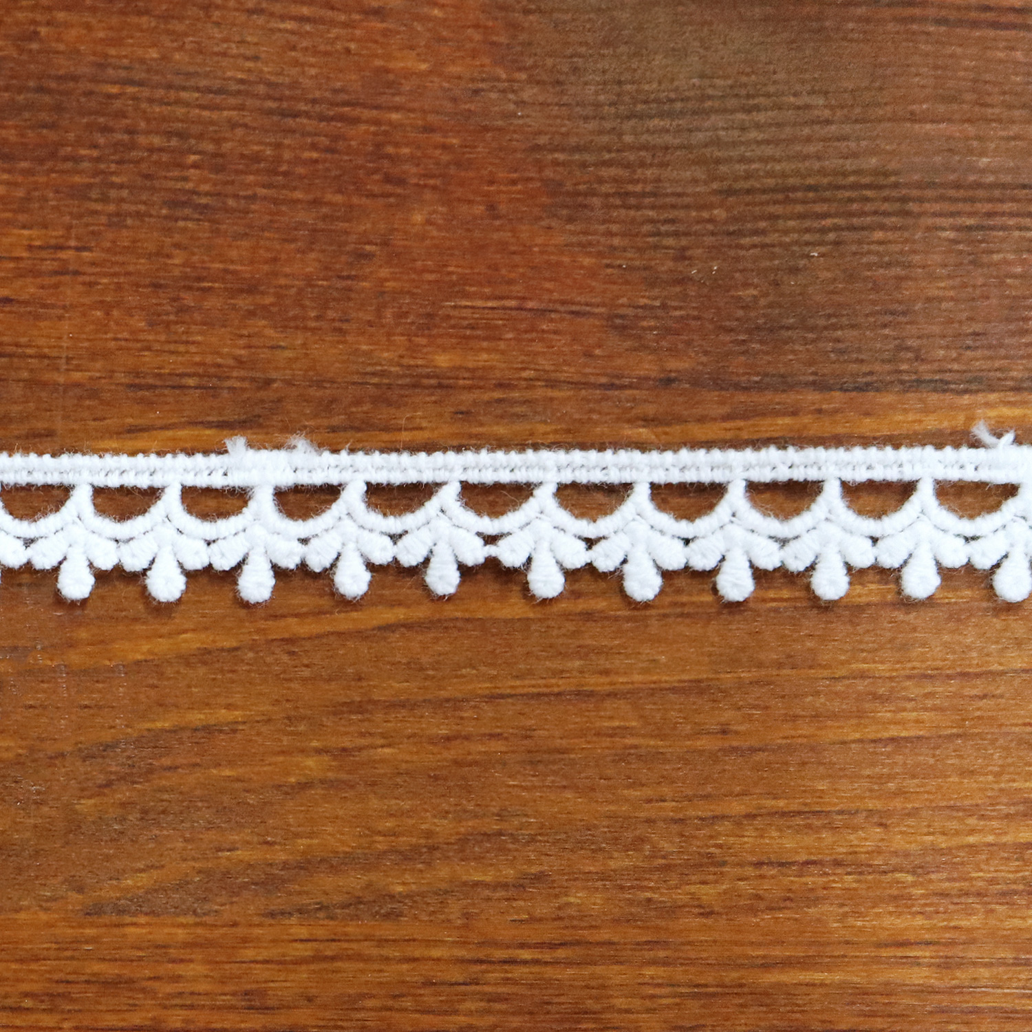 HML1001-2M Torchon Lace [Petite Tiara] White, Width approx. 1.2 cm, Approx. 2m (bag)