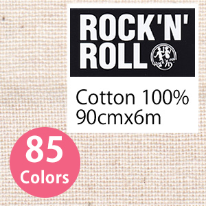 ■WEB-AD10000 シーチング無地 Rock'n' roll ロックンロール 約6m巻 (巻)