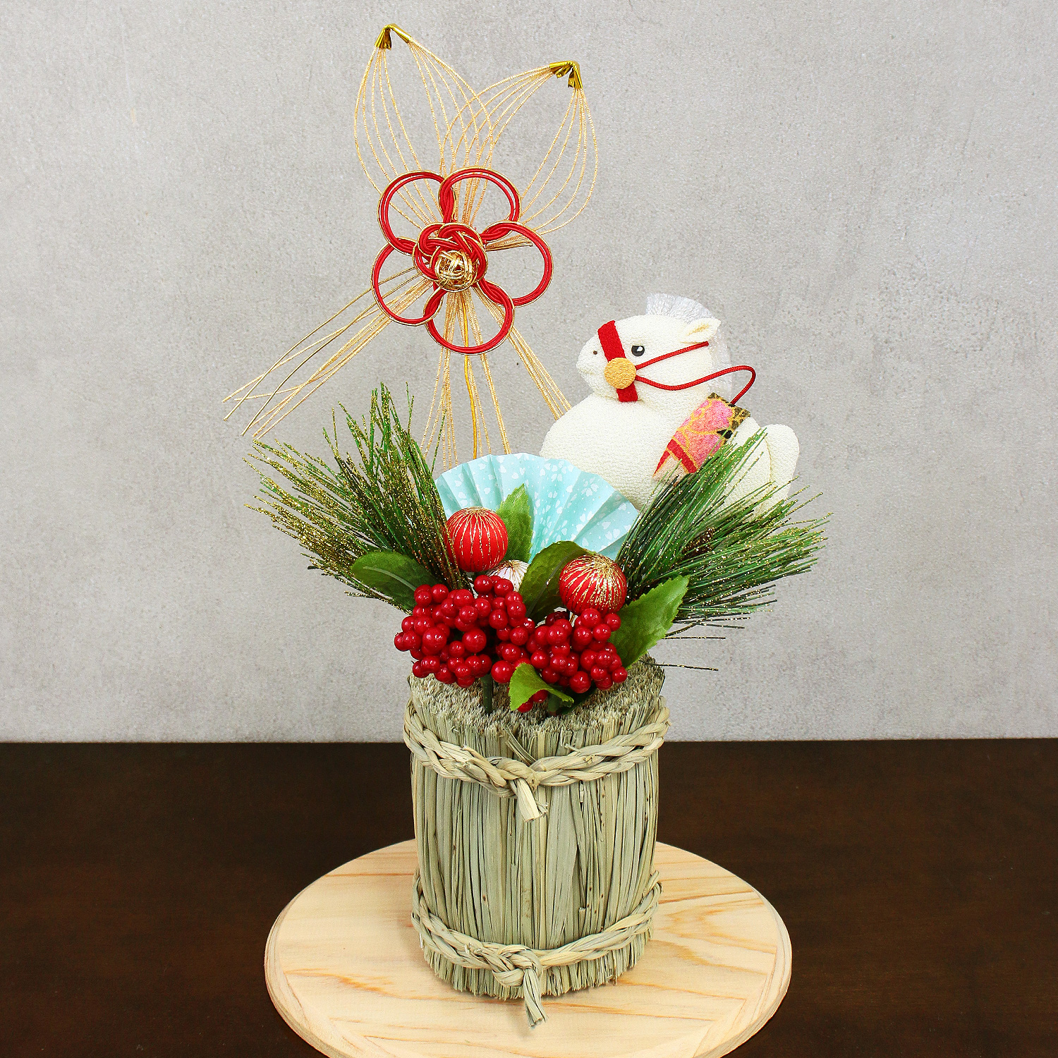 P9425-50 水引パーツ 水引花飾り (袋)「手芸材料の卸売りサイトChuko