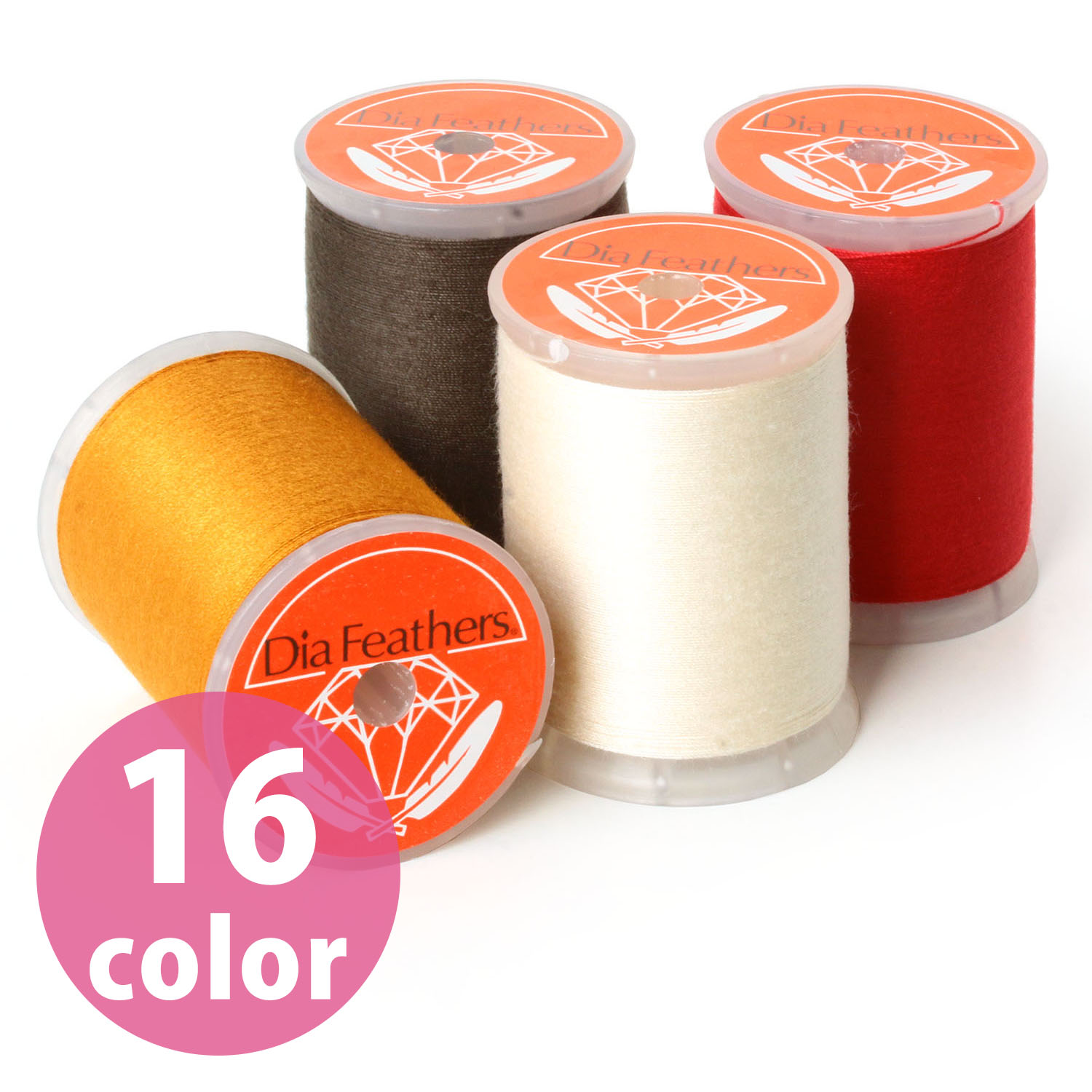 DKS Household Span Sewing Thread #30/300m "",10 pcs of same color/box (box)