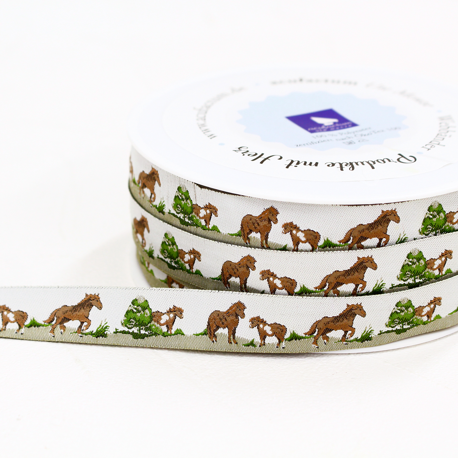 ACU35384 acufactum 織リボン 約15mm幅 m単位 (m)