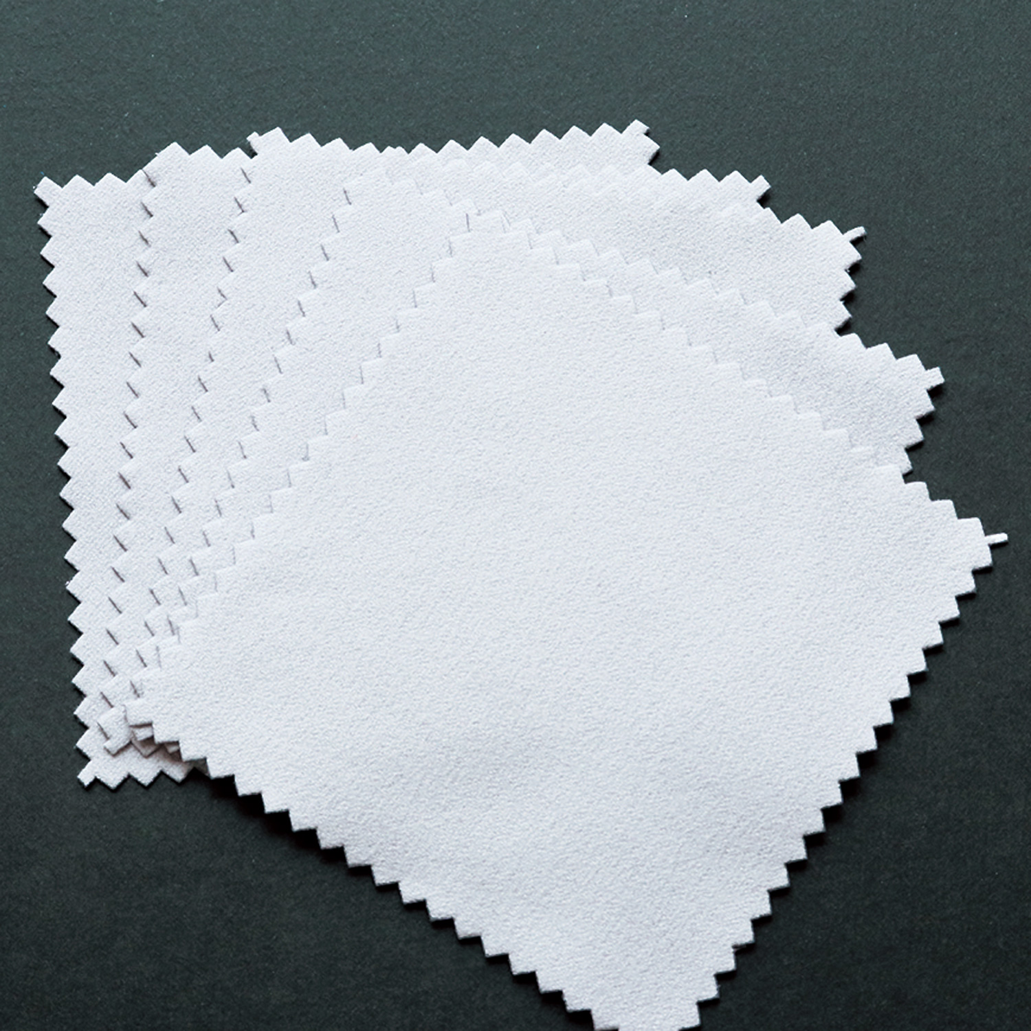 KE1417　Silver Polishing Cloth　approx.8×8cm　5sheets/pack (pack)