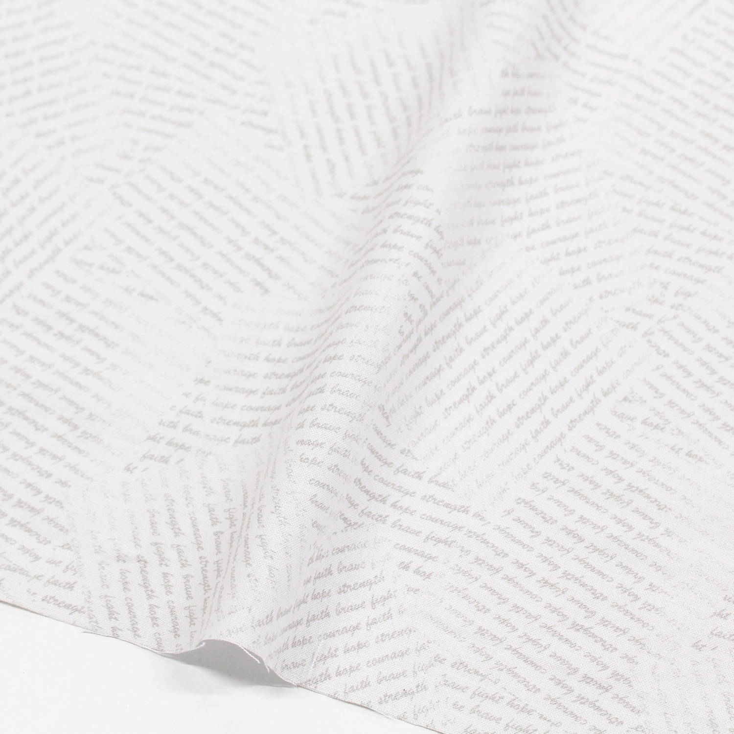 [Limited Quantity] STUDIO-2 Free Sprit Free Spirit White Letter Print For Patchwork USA Print Sheeting 1m/unit (m)