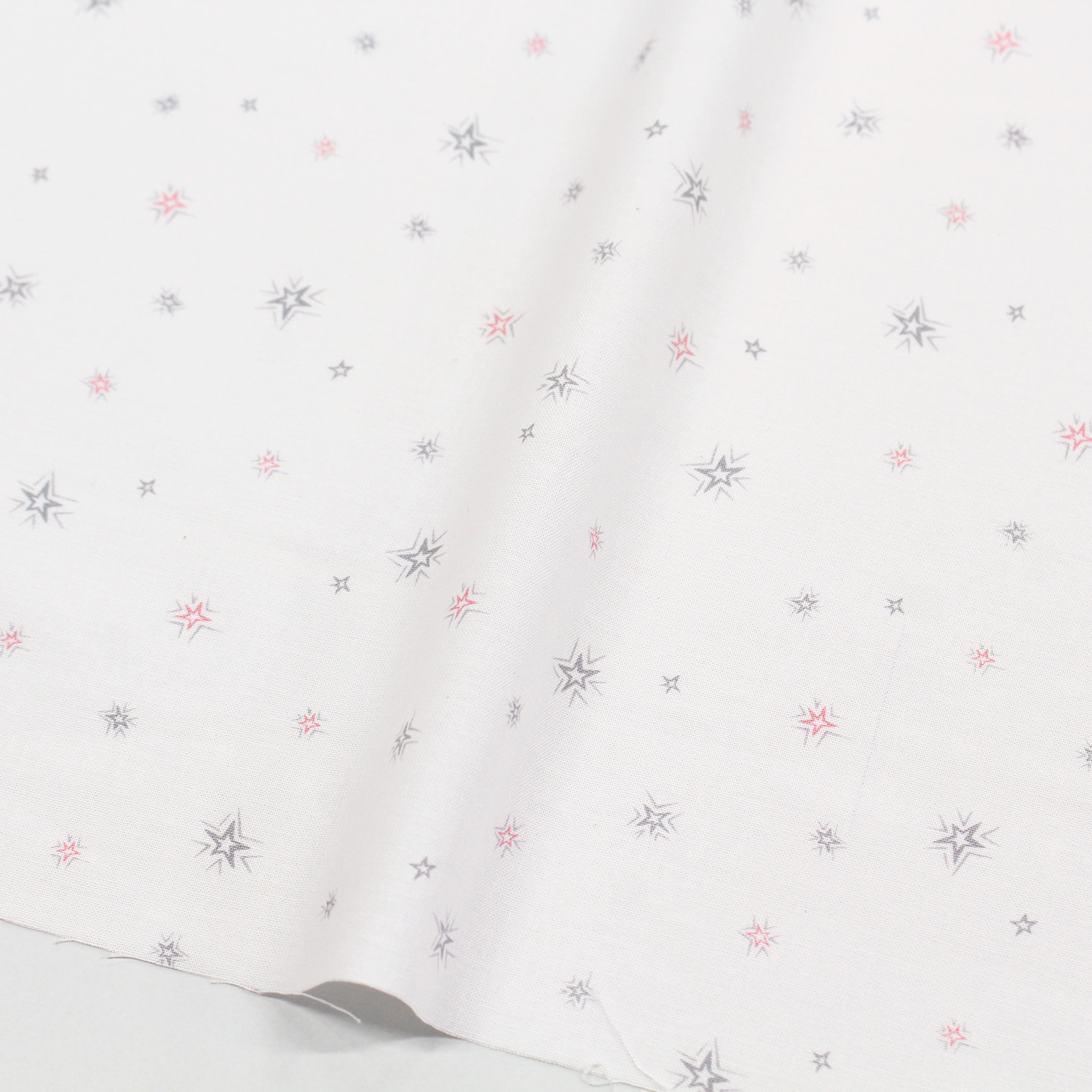 [Limited Quantity] STUDIO-3 Free Sprit Free Spirit White Star Pattern For Patchwork USA Print Sheeting 1m/unit (m)