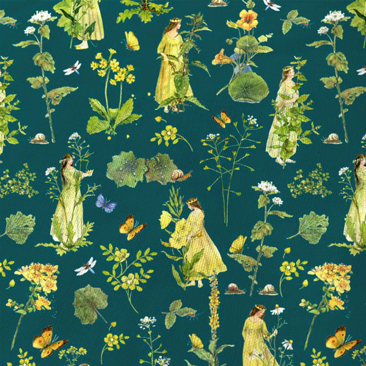 ACU3523-795　acufactum　Printed Fabric,  width approx.150cm, 1m/unit  (m)
