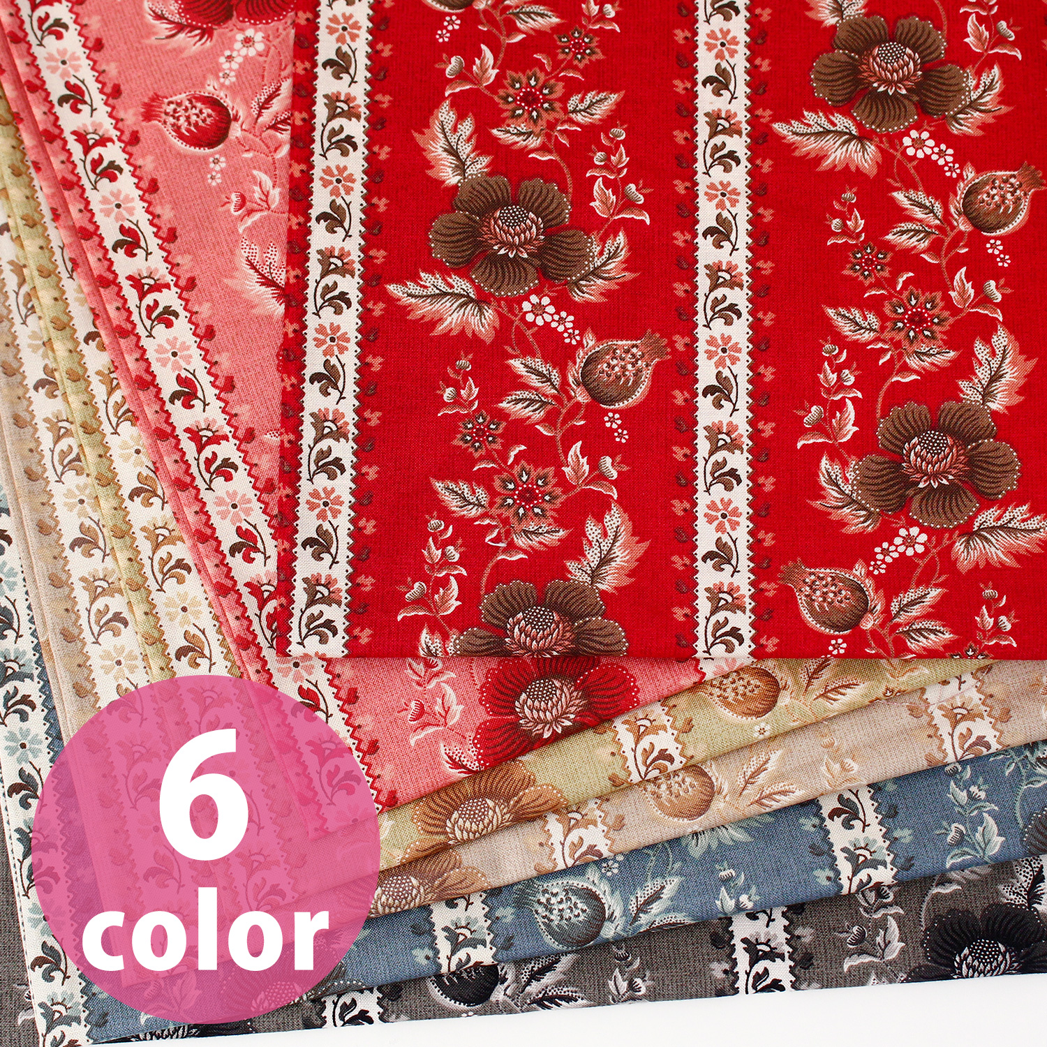 ■DG10650R DearGrace Collection <Belle Fleur> Raw material approx. 13m (roll)
