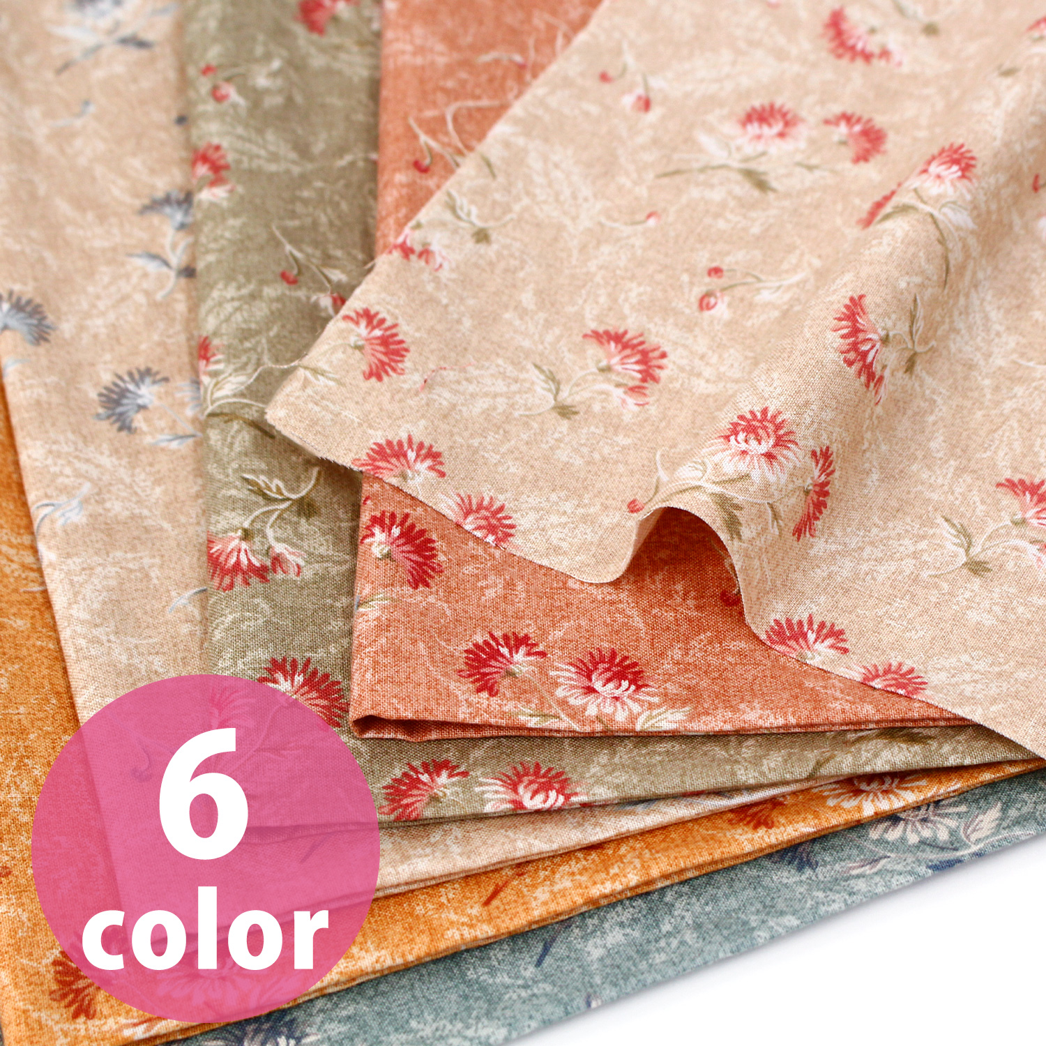 ■DG10652R DearGrace Collection <Chrysantheme> Raw material approx. 13m (roll)