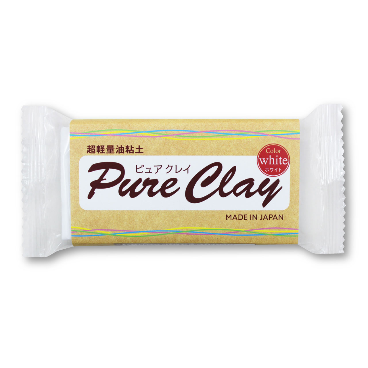 NKZ0863 Super lightweight oil-based clay ”Pure Clay” White 150g (pcs)