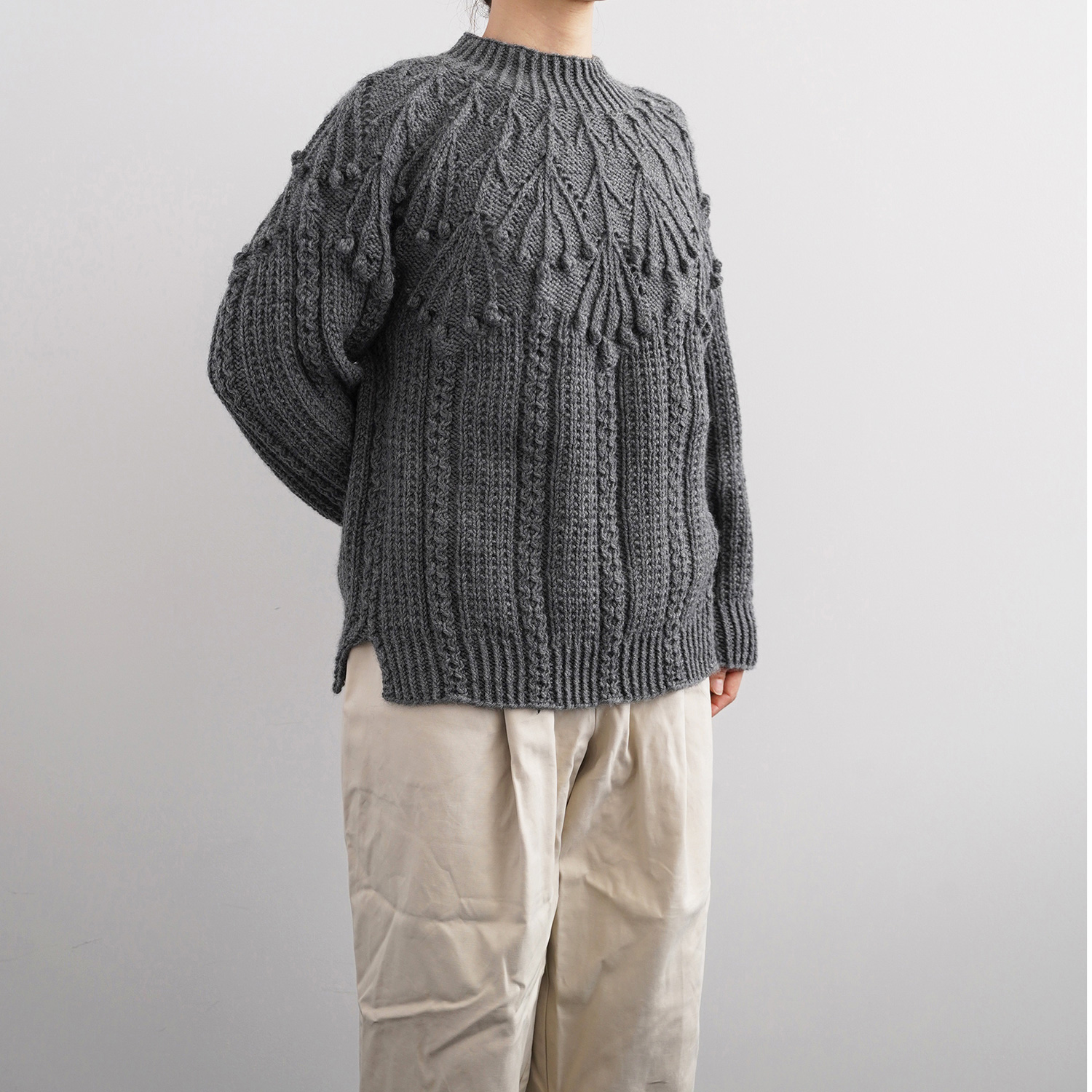 【受注会】REC30145 切替模様のプルオーバー  レシピ(枚)