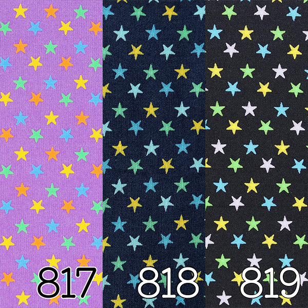 CR8876 コスモテキスタイル 星柄 シャーティング 巾約110cm m単位 (m) 5