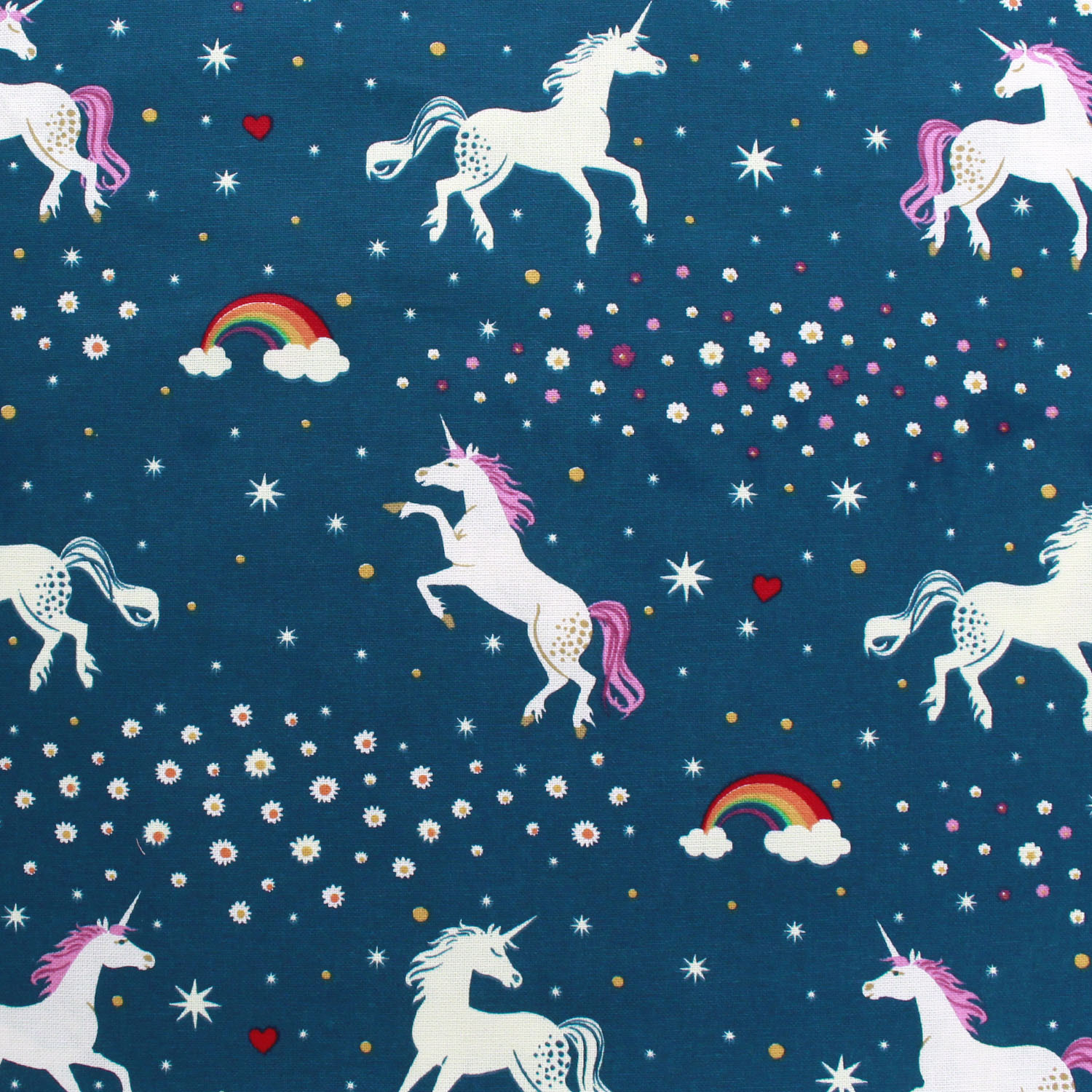BB1012-655-50CM ユニコーン Oxprint fabric""", imported from Netherland""", Width approx.140cm""", 50cm/unit (sheet)