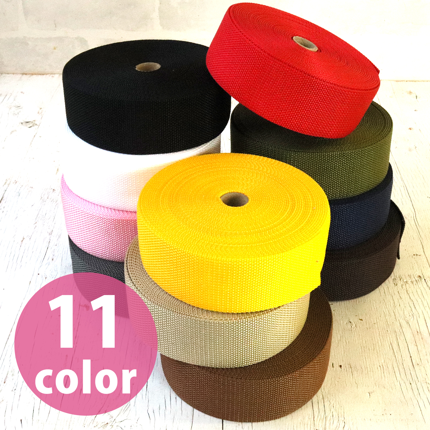 PP Webbing Strap 　50 mm x 10 m Roll