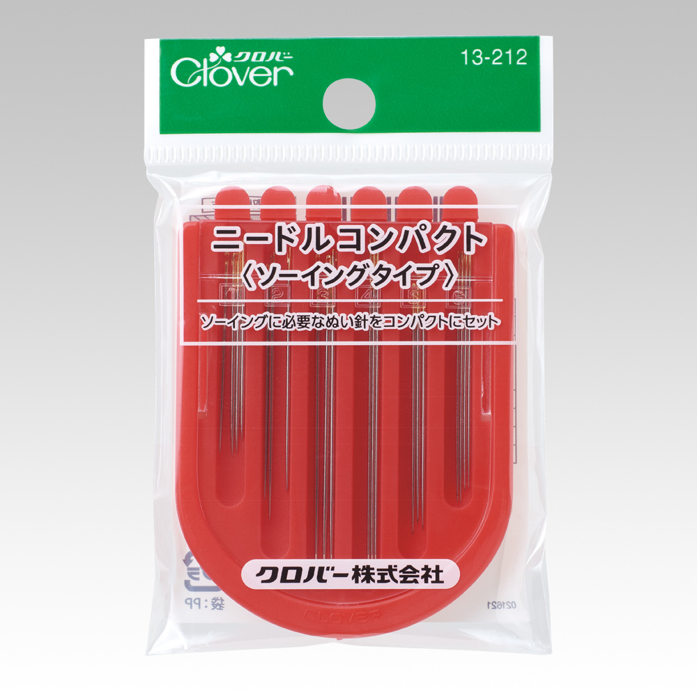 CL13-212 Clover ニードルコンパクト ソーイングタイプ 20本入り (個)