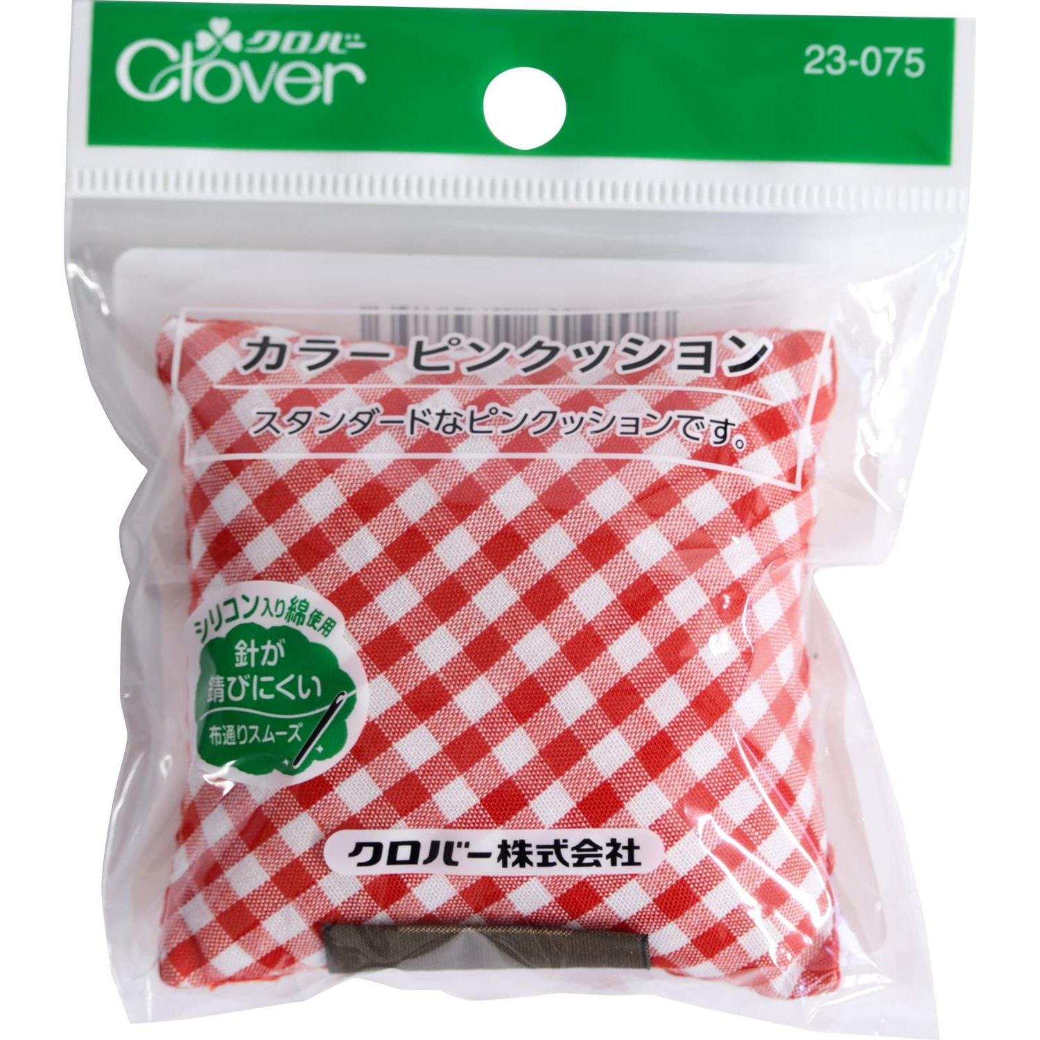 CL23-075 Clover カラーピンクッション 小 赤 (個)