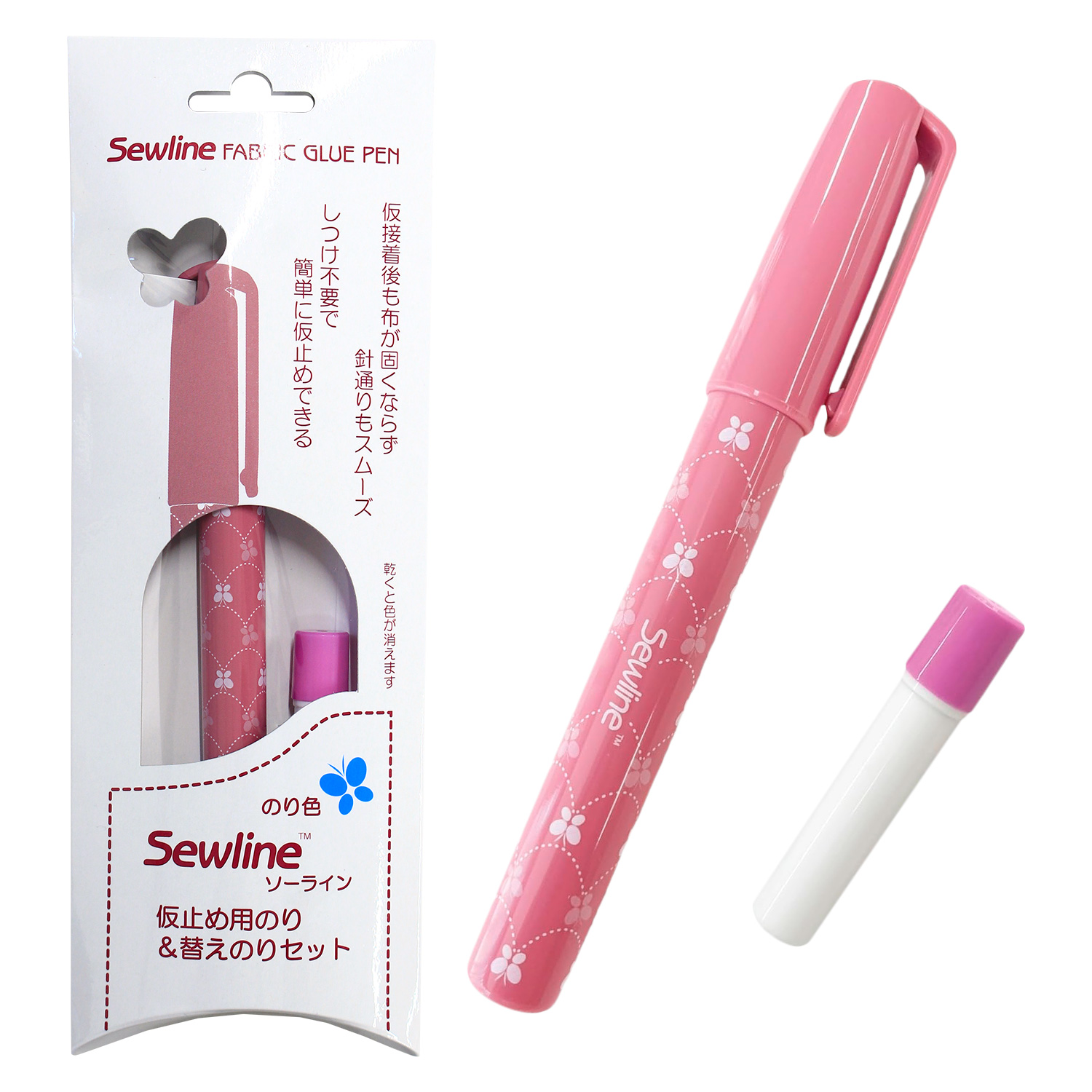 SEW050012 ソーライン スティックのり 青 (個)