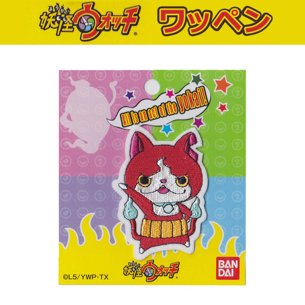 SUN16091 Youkai Watch Patch Jibanyan (pcs)