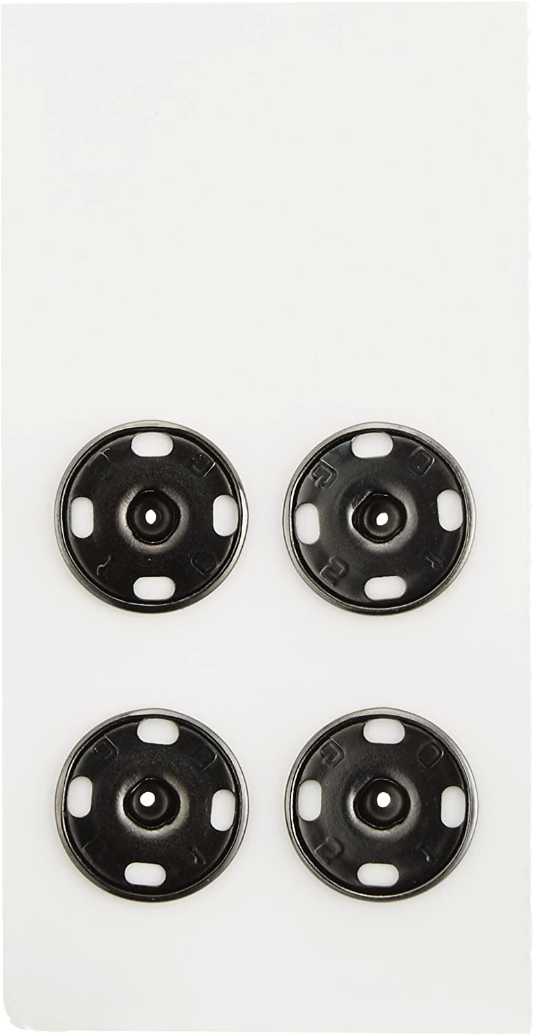 送料無料 ギフト □【5個】CL26-554-5set スナップ (セット ×5個 黒 4組入り 17mm その他