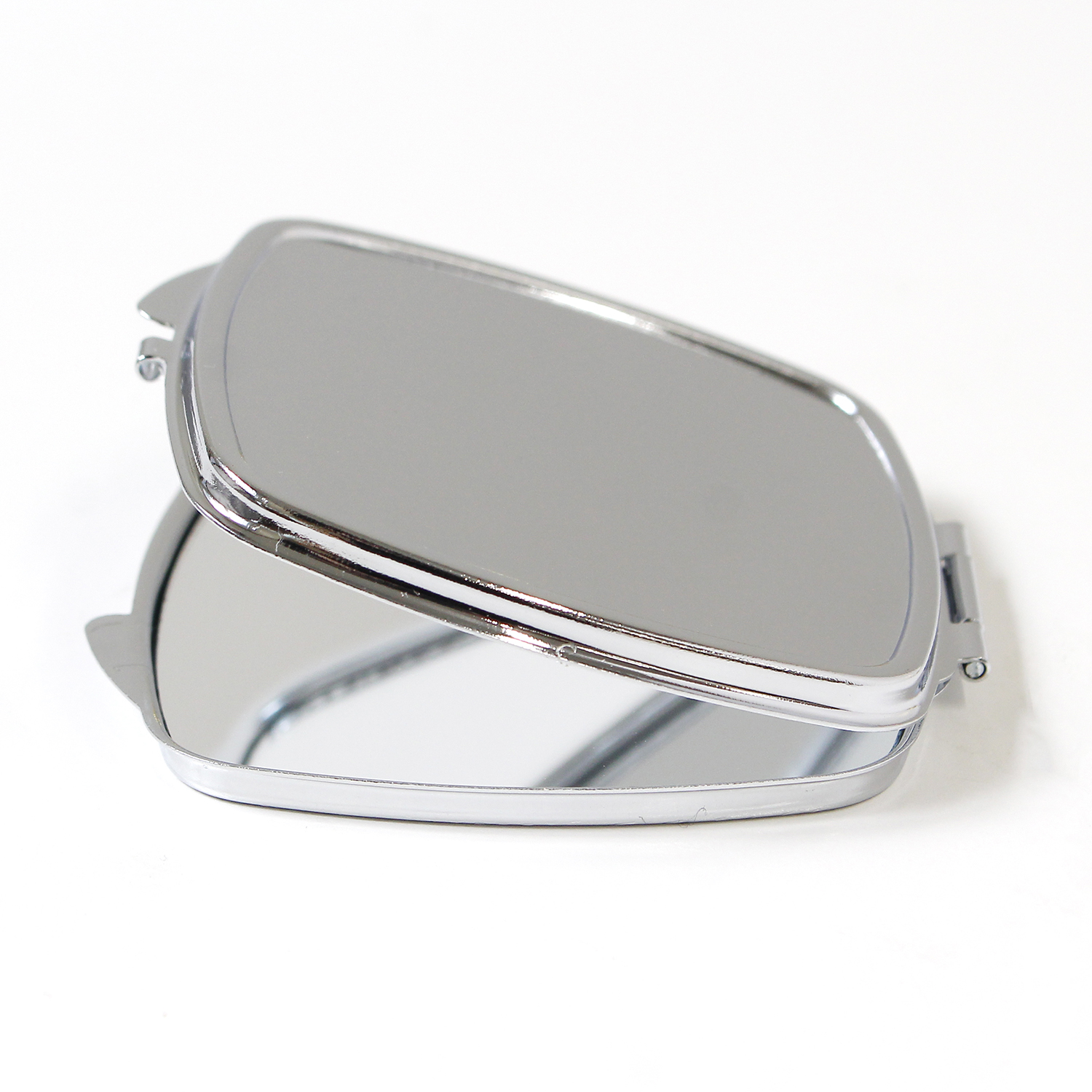 KE276-277-10 コンパクトミラー 四角型 10個入 (袋)「手芸材料の卸売り