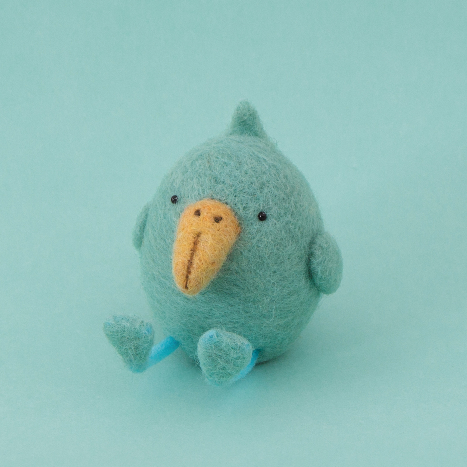 お取り寄せ・返品不可】H441-658 おすわりハシビロコウ 羊毛フェルト