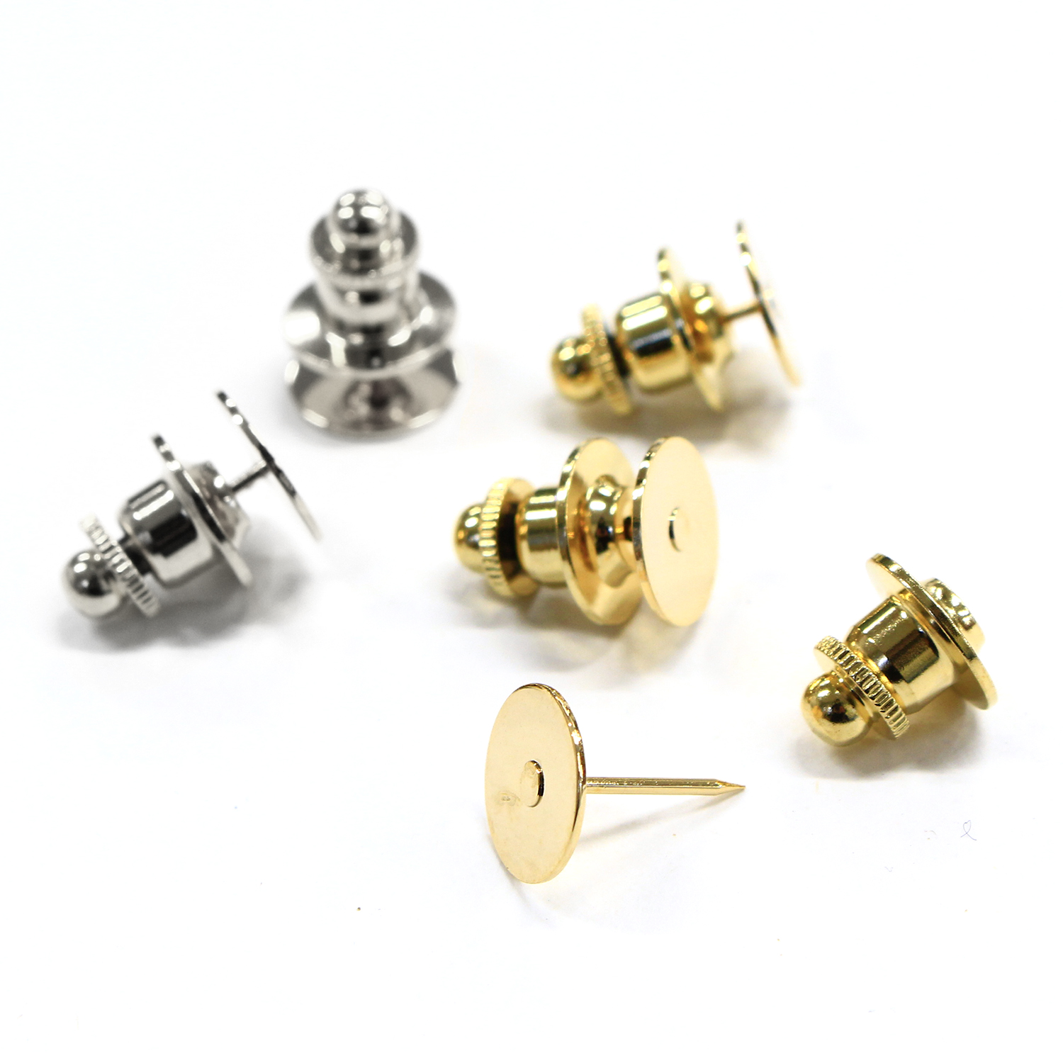 【キャンペーン対象】A12-403・404 タイタックピン 10mm 5個入 (袋)