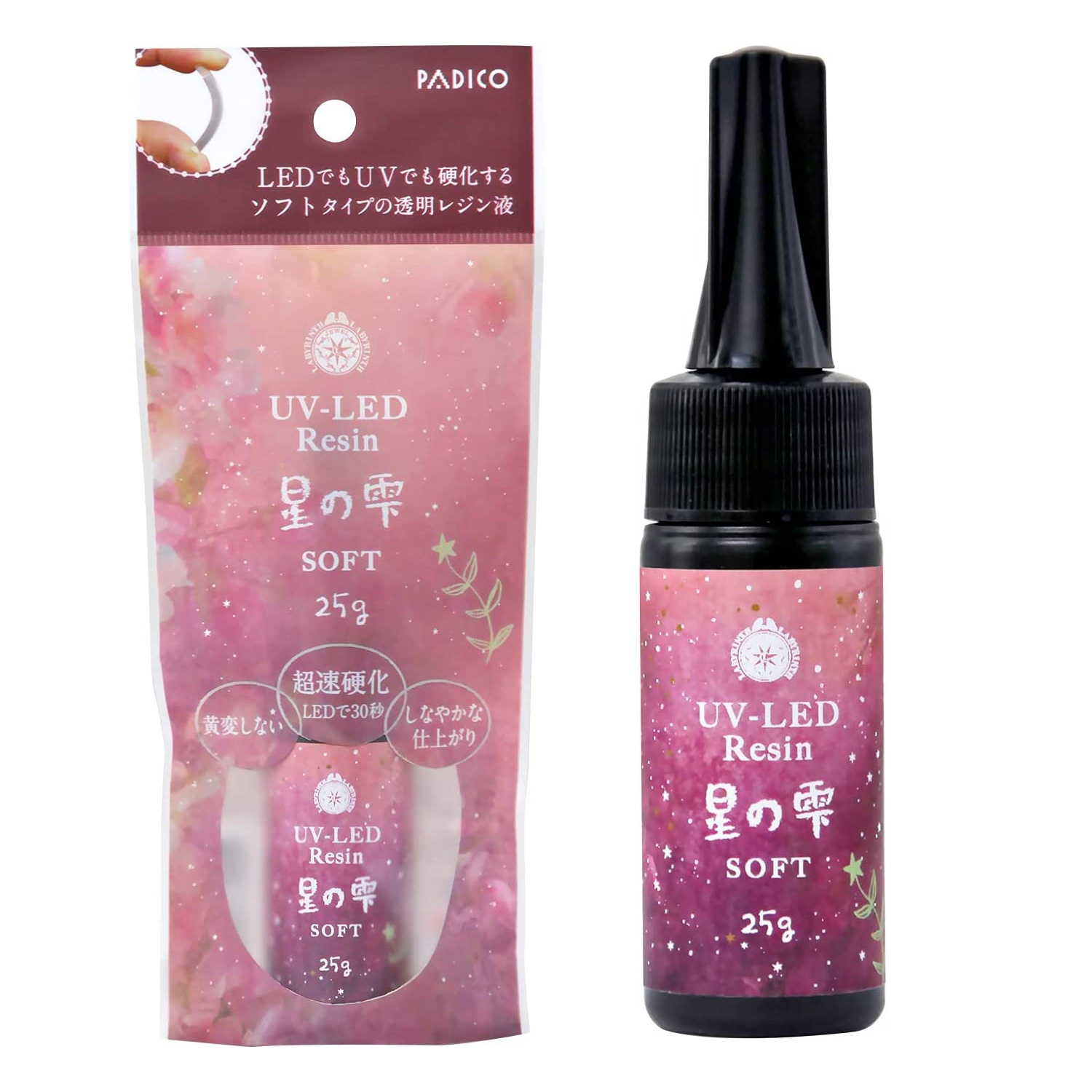 PDC UVレジン 星の雫 ソフトタイプ g 個手芸材料の卸売り