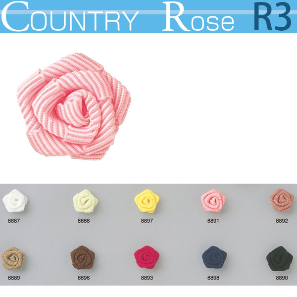 [Order upon demand, not returnable]    R3  Country Rose   6 pcs