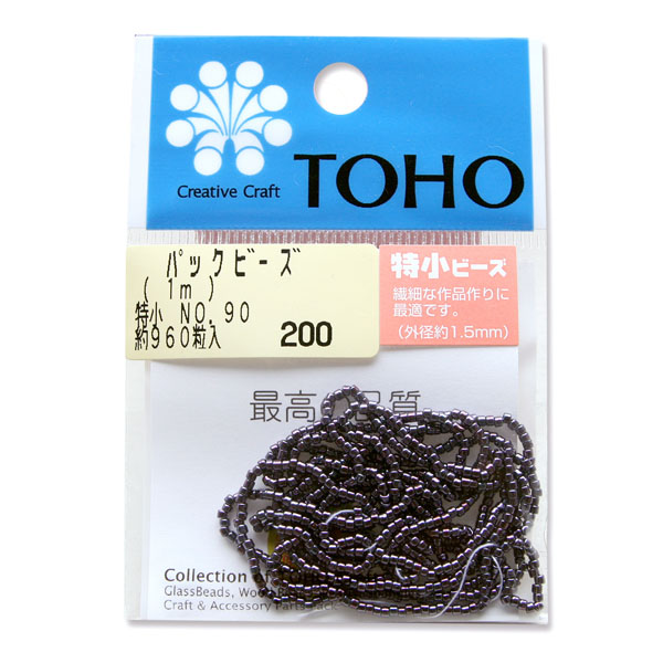 SSB-90-PC TOHO 糸通しビーズ特小 NO.90 玉虫 約960粒 (袋)