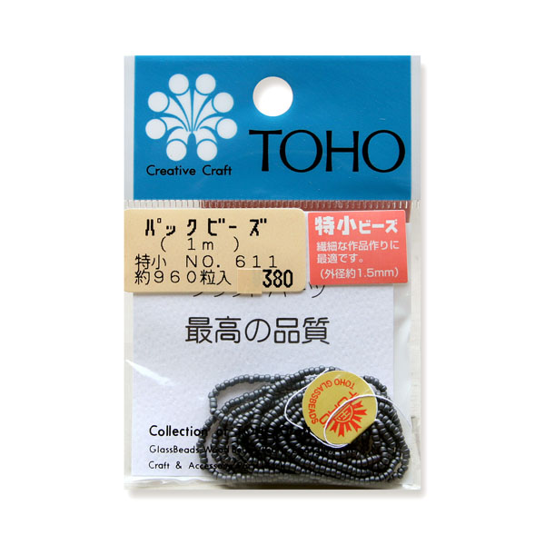 SSB-611-PC TOHO 糸通しビーズ特小 NO.611 玉虫・つや消し 約960粒 (袋)